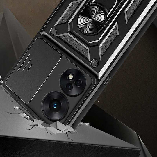 Spacecase Back Cover Μαύρο (Oppo Reno8 T)