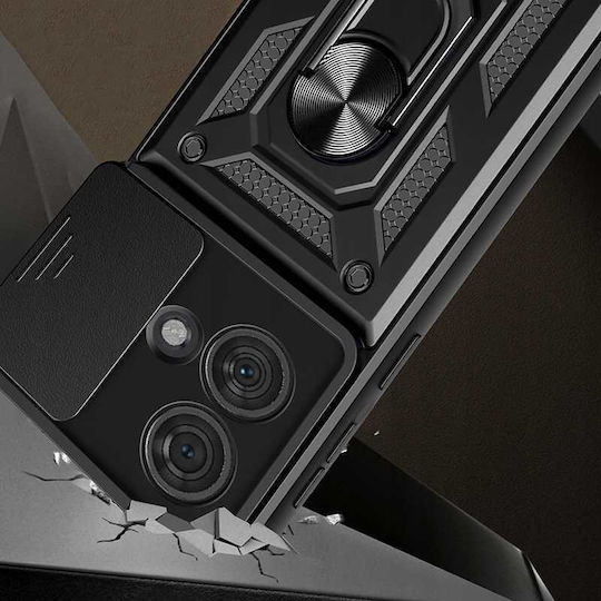 Spacecase Back Cover Black (Motorola Edge 40 Neo)