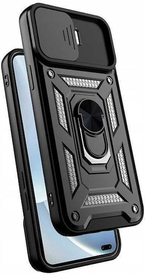Spacecase Back Cover Μαύρο (Oppo Reno 4 Lite)