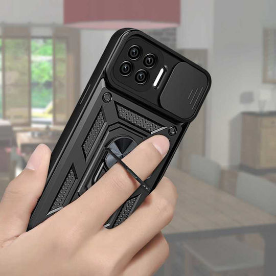 Spacecase Back Cover Μαύρο (Oppo Reno 4 Lite)