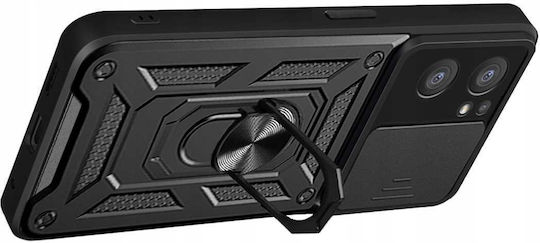 Spacecase Umschlag Rückseite Schwarz (Realme 7 5G)