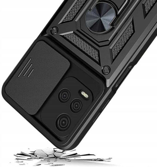 Spacecase Back Cover Μαύρο (Vivo Y21s)