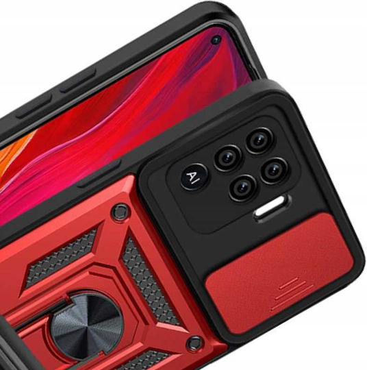 Spacecase Back Cover Κόκκινο (Oppo Reno 5 Lite)