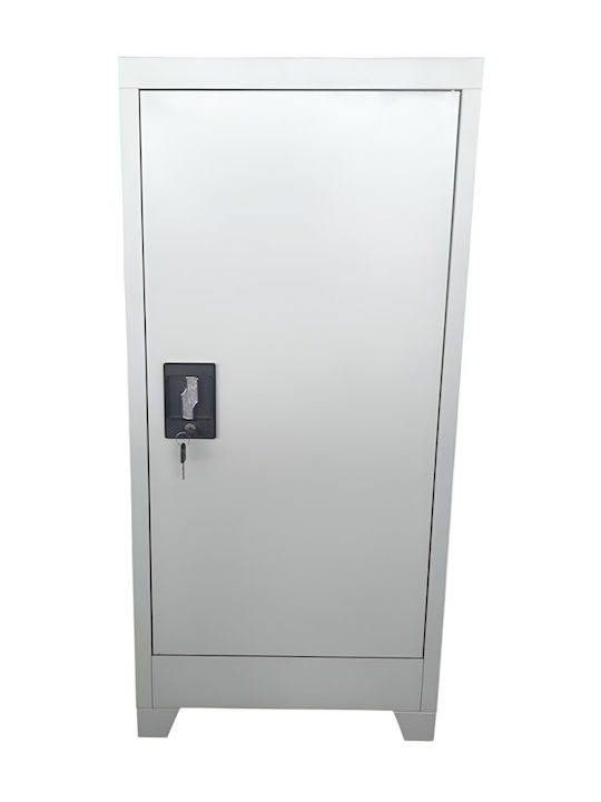 Еднолистен Гардероб Damian 1d Low Метален Подходящ За Малки Пространства 45x40x90см
