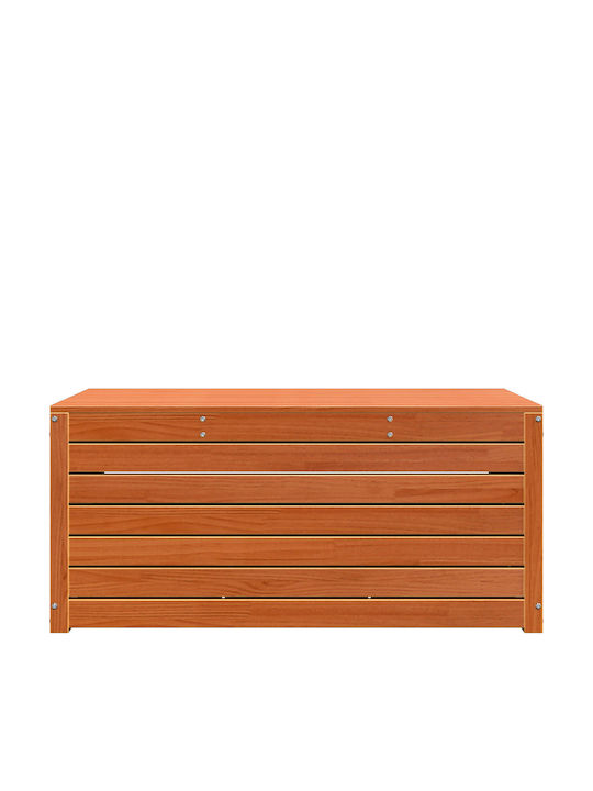 vidaXL Outdoor Storage Box Brown L101xW50.5xH46.5cm
