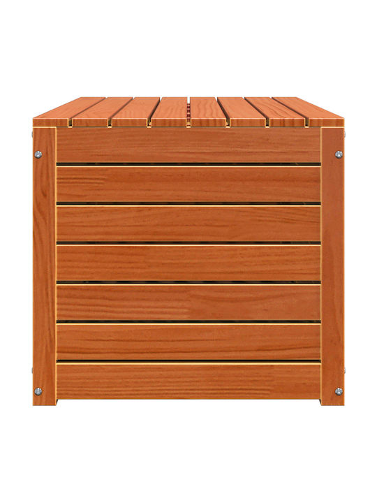 vidaXL Outdoor Storage Box Brown L101xW50.5xH46.5cm