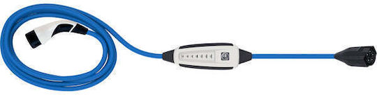 Wallbox Tragbar Dreiphasig Elektroauto-Ladestation 11kW mit Integriertes Kabel Typ 2