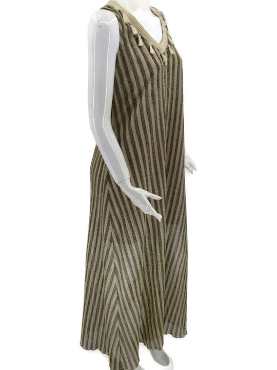 Summer Maxi Dress Olive Green