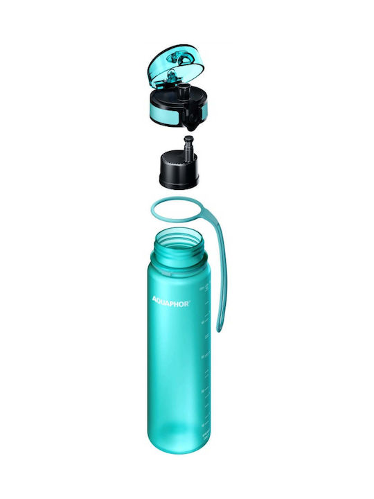 Aquaphor City Water Bottle with Filter 500ml Green
