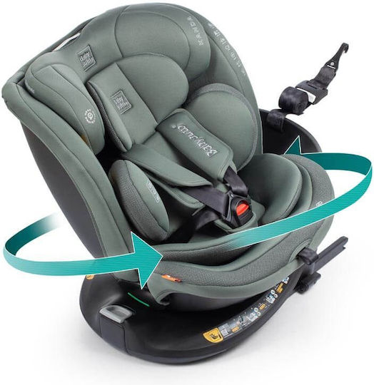 Babyauto Kanda iFix Καθισματάκι Αυτοκινήτου i-Size με Isofix Pine Green 0-36 kg