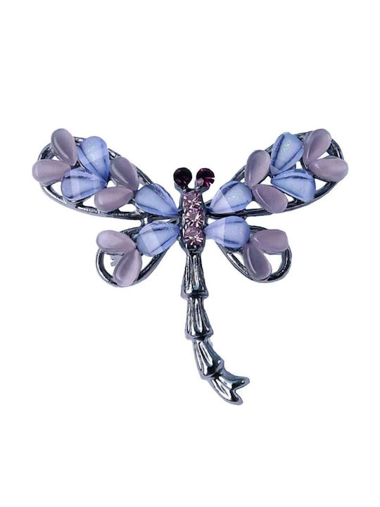 Pin Collar Bar Royal Butterfly Purple