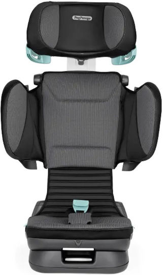Peg Perego Viaggio Flex Καθισματάκι Αυτοκινήτου High-back Booster i-Size με Isofix Crystal Black 15-36 kg