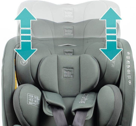 Babyauto Kanda iFix Детско Столче за Кола i-Размер с Isofix Jet Black 0-36 кг
