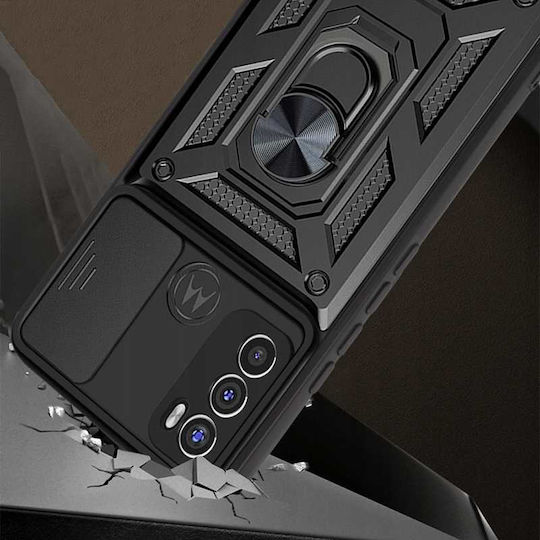 Spacecase Back Cover Black (Moto G60)