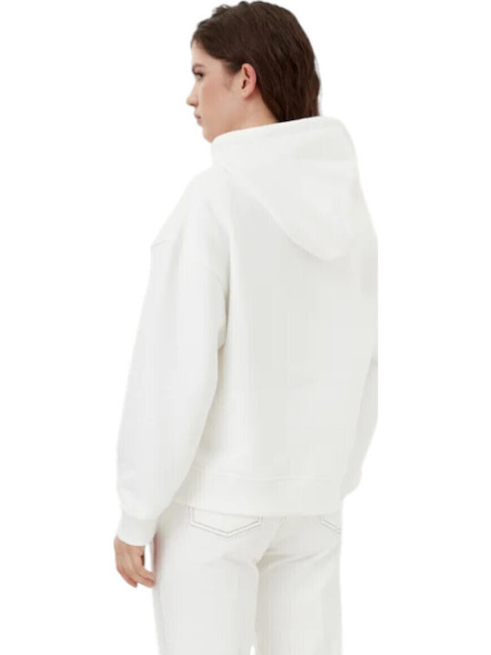 Tommy Hilfiger Φούτερ White με Κουκούλα