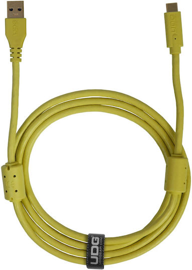 UDG USB 3.0 Cable USB-C male - USB-A Yellow 1.5m (U98001YL)