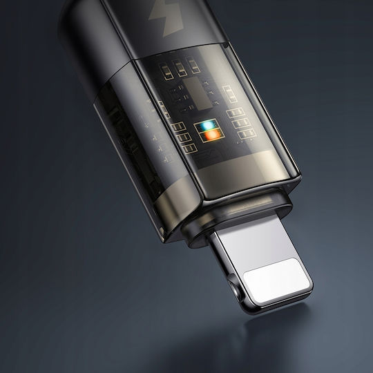 Mcdodo Braided USB-A to Lightning Cable 12W Μαύρο 1.2m (CA-3140)