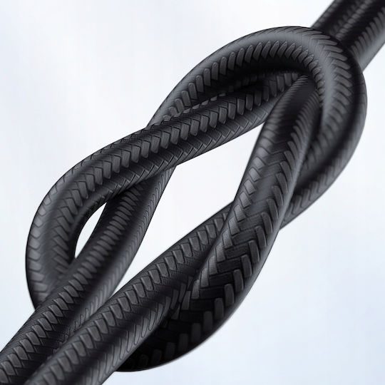 Mcdodo Braided USB-A to Lightning Cable 12W Μαύρο 1.2m (CA-3140)