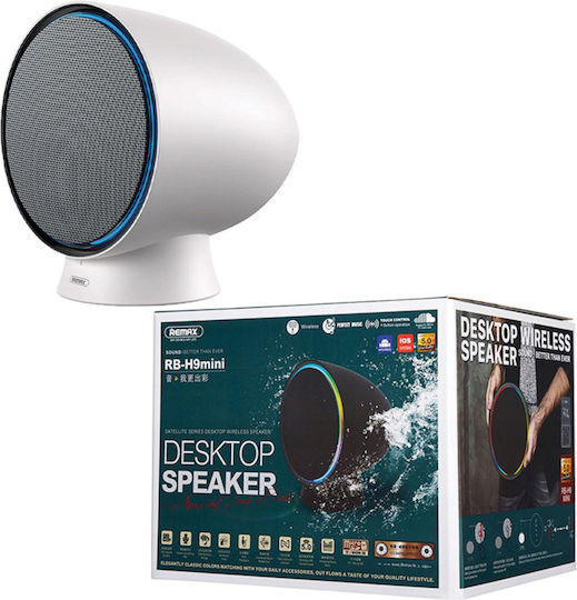 Remax RB-H9 Ηχείο Bluetooth 5W με Διάρκεια Μπαταρίας έως 6 ώρες Λευκό