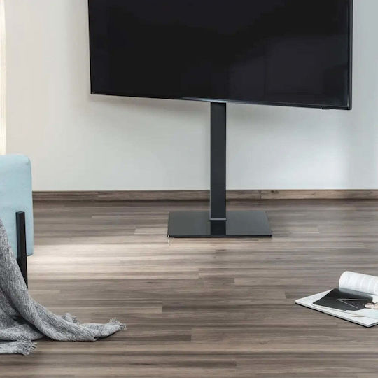 HAMA 00220868 Suport TV pardoseală cu braț până la 35kg Argintiu