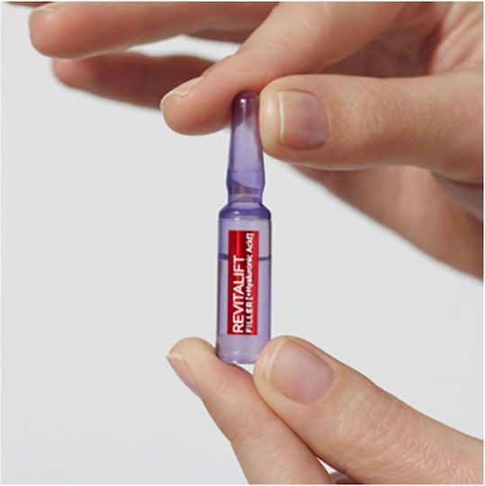L'Oreal Paris Revitalift Filler Face Serum with Hyaluronic Acid & Panthenol for Firming 7x1.3ml