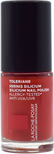 La Roche Posay Toleriane Silicium Гланцов Дълготраен Лак За Нокти 22 Червено Coquelocot 6ml
