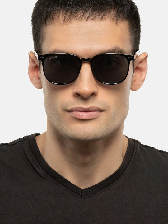 Smooder Unisex Ochelari de soare cu Gri Cadru și Gri Lentilă RSS02