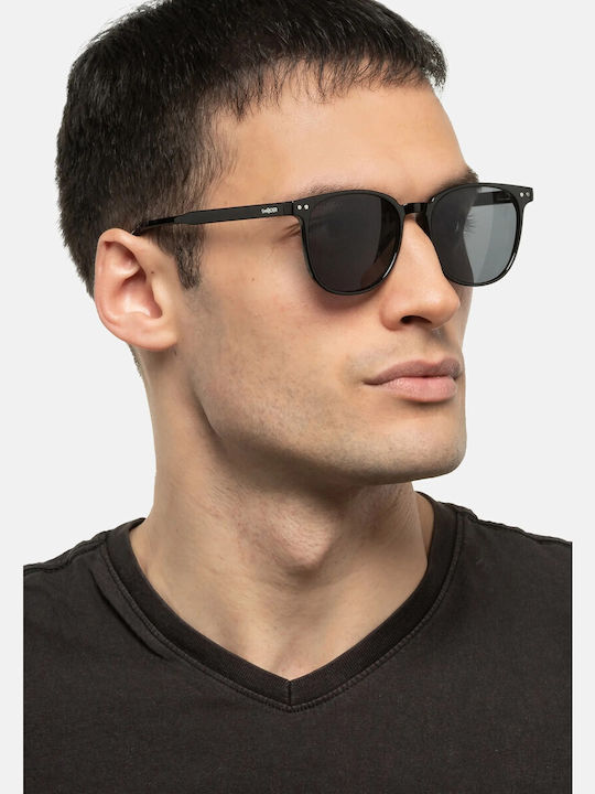 Smooder Unisex Ochelari de soare cu Gri Cadru și Gri Lentilă RSS02