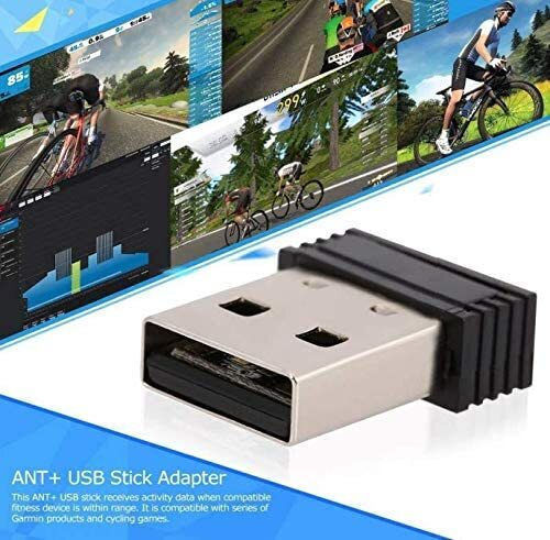 Bluetooth 4.0 Usb Dongle Ant+ Compatibil Seria Garmin Zwift Primește Date De La Dispozitive Fitness Din Apropiere