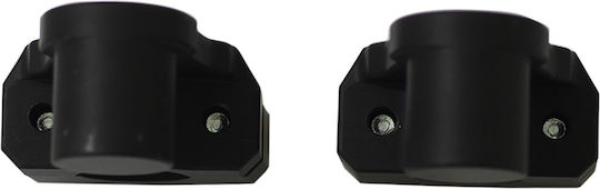 Gpk Universal Distanțieri Reglabili Pentru Ghidon Fatbar 28mm Negri