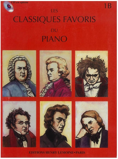 Henry Lemoine Les Classiques Favoris Du Piano Παρτιτούρα για Πιάνο Vol.1B