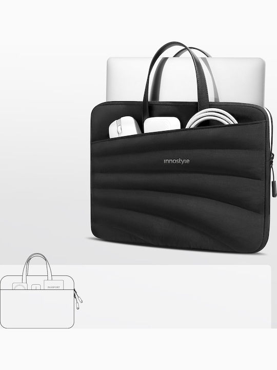 Innostyle Wasserdicht Tasche für Laptop 16" in Schwarz Farbe S600BLK-16