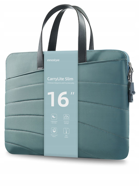 Innostyle Водоустойчива Чанта за лаптоп 16" в Зелен цвят S600MNG-16
