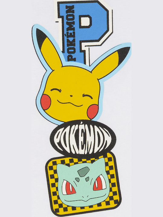 Kids' T-shirt White Pokemon Pokemon
