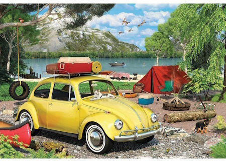 Beetle Puzzle 2D 550pcs