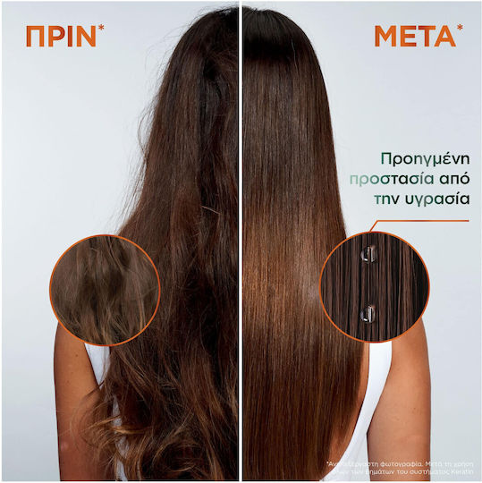 Garnier Keratin Sleek Hair Mask for Anti-Frizz with Keratin & Argan 370ml