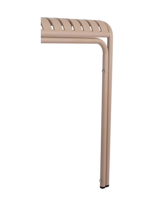 Rachel Sitting Room Outdoor Free Standing Aluminum Table Champagne 79x79x75cm