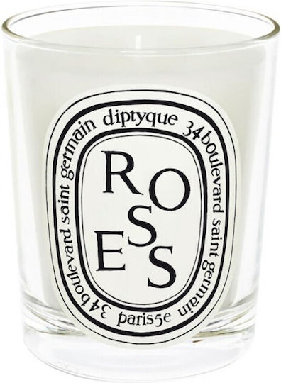 Diptyque Αρωματικό Κερί Roses Λευκό 190gr