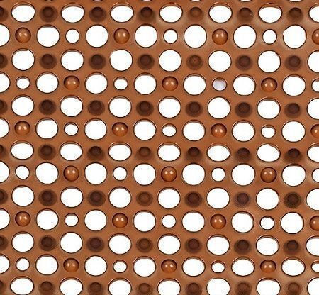 Sidirela Ring Bathtub Non-slip with Suction Cups Brown