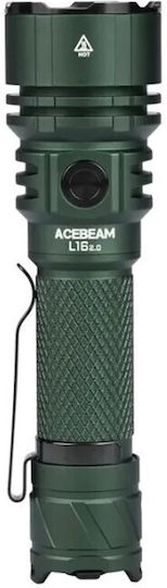Acebeam Flashlight LED with Maximum Brightness 67000lm Green