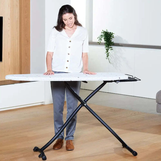 Taurus Argenta Elegance Ironing Board For Boiler System Foldable White 130x47cm