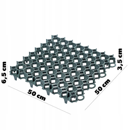 Kadax Material pentru Podea de Grădină 50x50buc 20buc