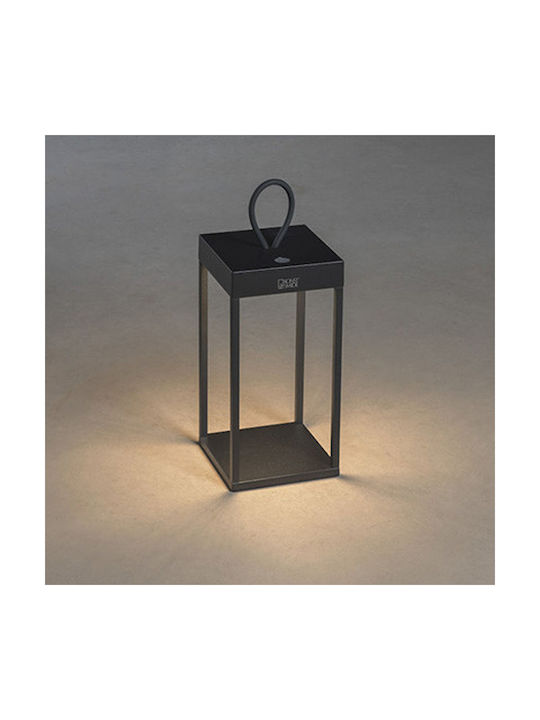 Konstsmide Lampa De Masă Pentru Exterior Cu Lumină Alb Cald IP54 Neagră