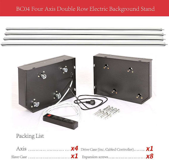 Jinbei BC04 Suport Electric Cu 4 Fundaluri