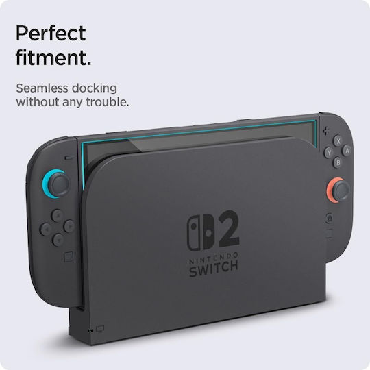 Spigen Glass Screen Protection Tempered Glass for Switch 2