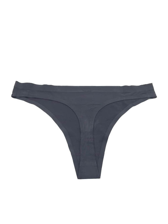 Damen Zeichenfolge Nahtlos Black