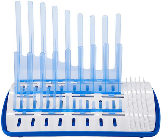 Dr. Brown's Drying Rack for 12 Baby Bottles Blue 1pcs