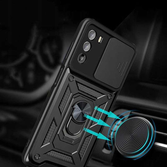 Spacecase Back Cover Μαύρο (Moto G51)