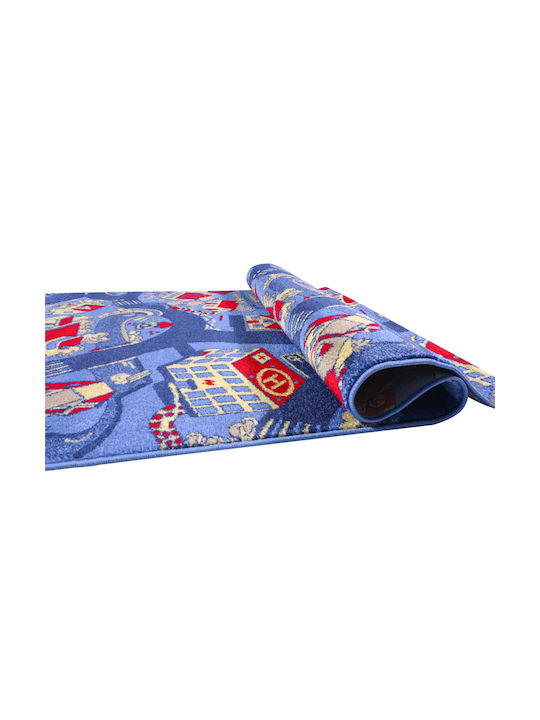 Balsan Star 624 Rug Rectangular Blue