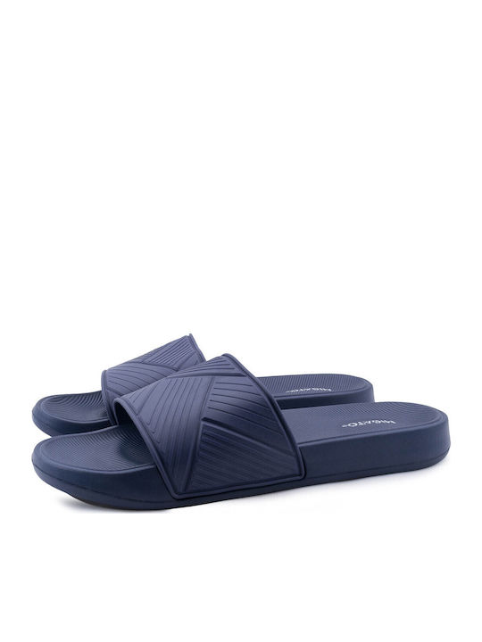 Men's Slides Blue